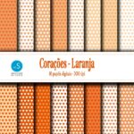 Mega kit de papéis digitais de Corações - Imagem 5