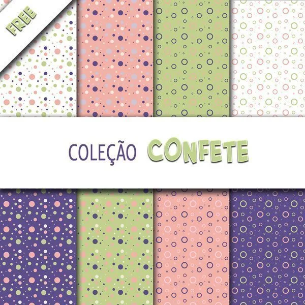 papel digital confete
