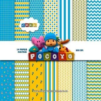 Papel digital Pocoyo