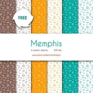 Papel digital Memphis