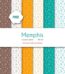 Papéis digitais – Arquivos de Corte Papel digital Memphis