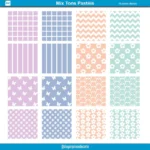 Papel digital Tons Pastéis