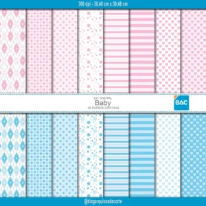 Papel digital Baby