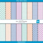 Papel digital Tons Pastéis