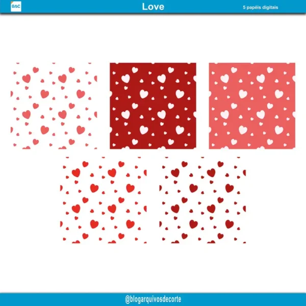 Papel digital Love