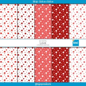Papel digital Love
