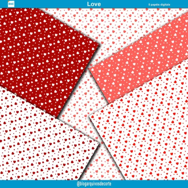 Papel digital Love