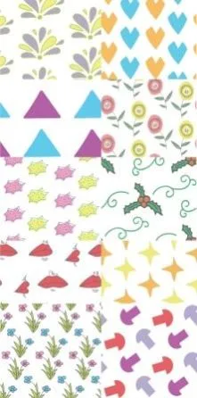 Coleção My little patterns - 10 papéis digitais grátis My-Little-Patterns-Long