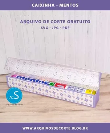 Caixa Mentos personalizada