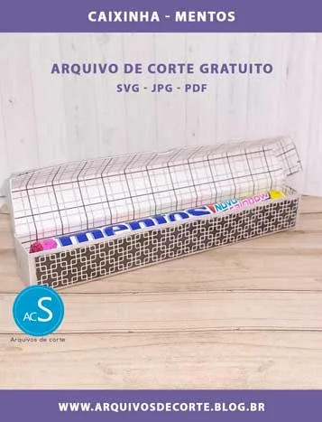 Caixa Mentos personalizada