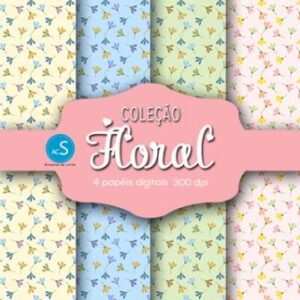 Papel digital Floral