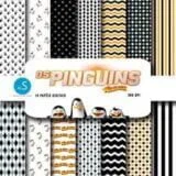 Papel digital Pinguins de Madagascar