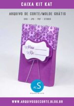 caixinha kit kat personalizada