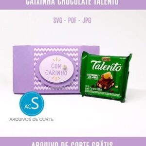 Caixinha para chocolate Talento