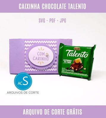 Caixinha para chocolate Talento