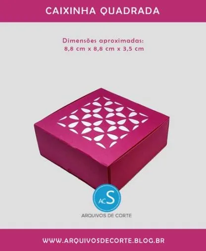 caixinhas quadradas
