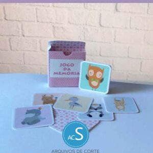 jogo da memoria animais