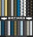 Papéis digitais – Arquivos de Corte kit digital Batman