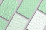 papel digital verde
