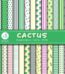 Papéis digitais – Arquivos de Corte papel digital cactus