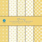 Papel digital Flores