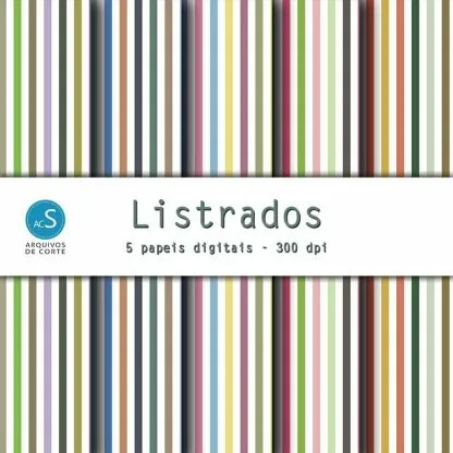 papel digital listrado