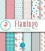 papel digital flamingo