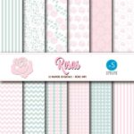 Papel digital Rosas