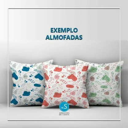 papel digital folhas colorido