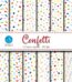 Papéis digitais – Arquivos de Corte papel digital confetti