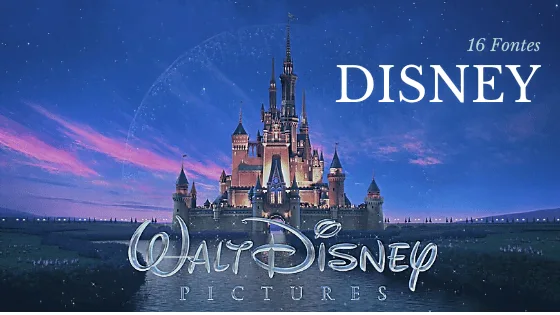 Fontes Disney - Fontes de Filmes da Disney fontes disney