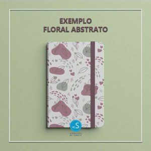 papel digital folhas colorido