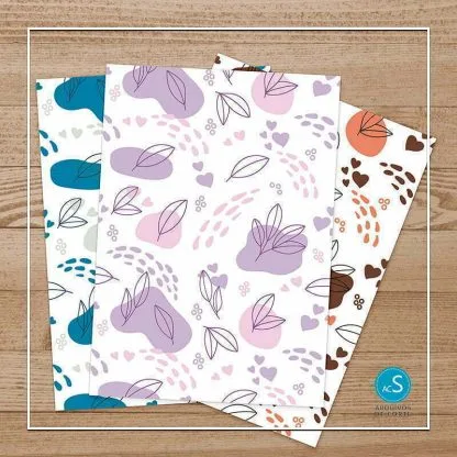 papel digital de folhas