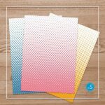 papel digital halftone dots