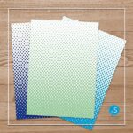 papel digital halftone dots