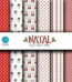 Papéis digitais – Arquivos de Corte papel digital de natal grátis
