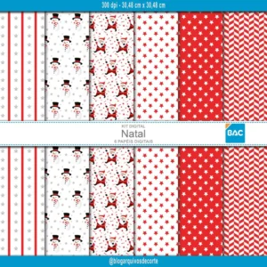 Papel digital de Natal