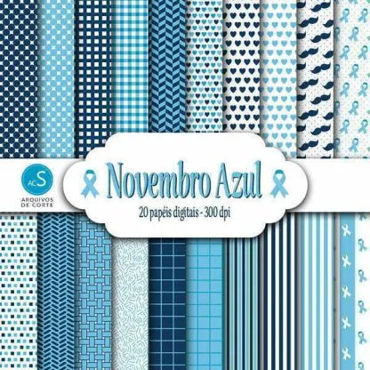 Papel digital Novembro Azul