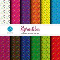 Papel digital Sprinkles Colorido