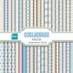 Combo Kits de Papéis Digitais de Páscoa - Imagem 6