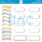 Kit de Papel Digital Jardim Encantado