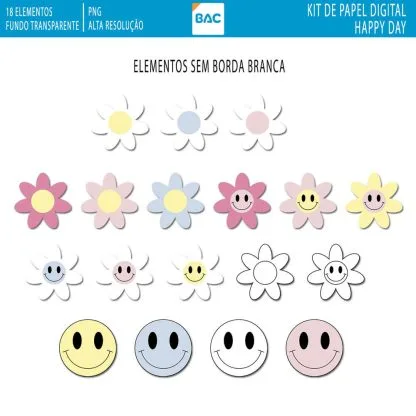 Kit digital Happy Day - Imagem 2