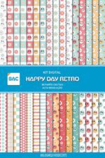 Kit digital Happy Day Retro