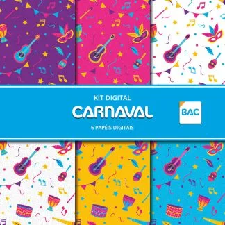 papel digital de carnaval