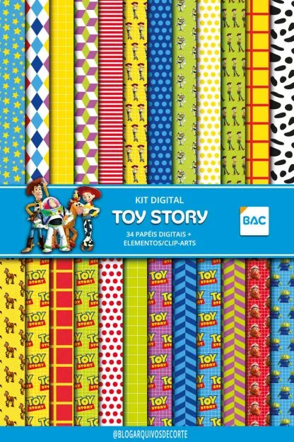 Kit digital Toy Story