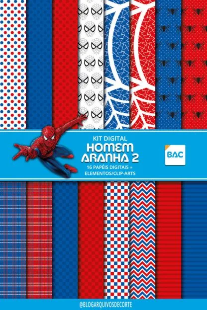 Kit Digital Homem Aranha
