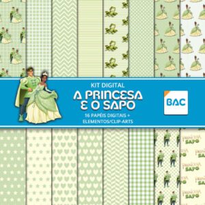 Kit Digital A Princesa e o Sapo