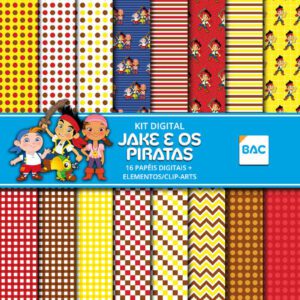 Kit Digital Jake e os Piratas