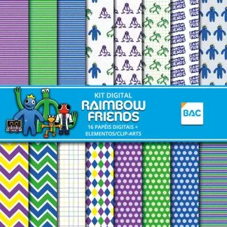 Kit Digital Rainbow Friends