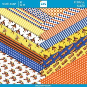 papel digital naruto